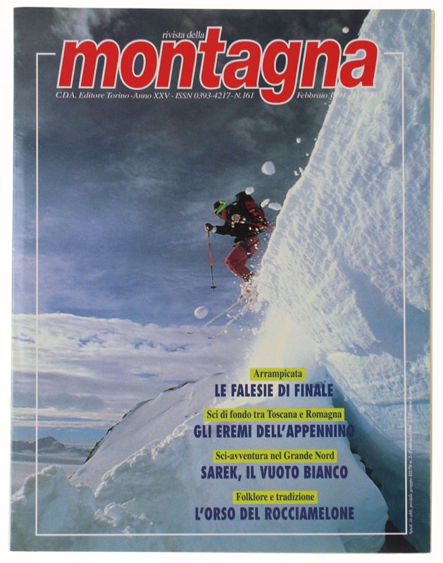 RIVISTA DELLA MONTAGNA. N. 161/1994 | Immagine principale