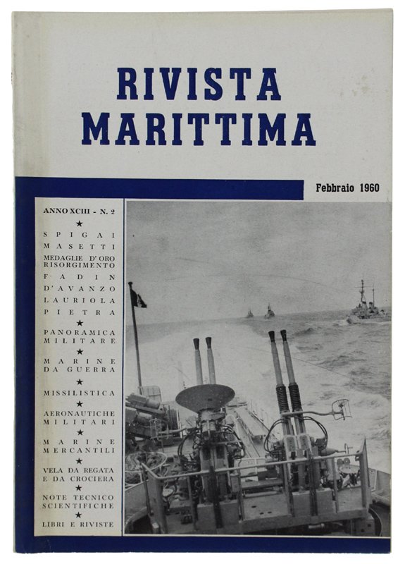 RIVISTA MARITTIMA - Febbraio 1960 | Immagine principale