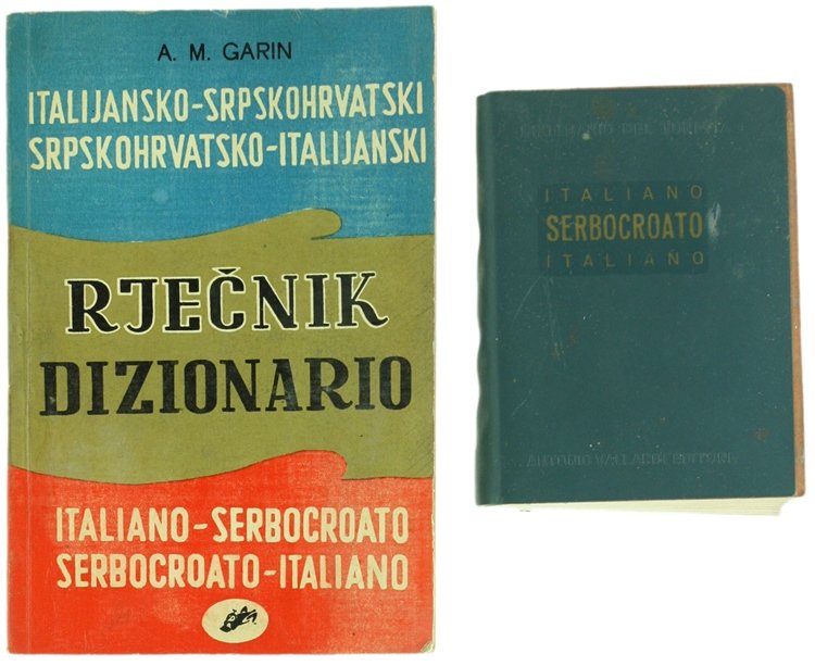 RJECNIK ITALIJANSKO-SRPSKOHRVATSKI I SRPSKOHRVATSKO-ITALIJANSKI.