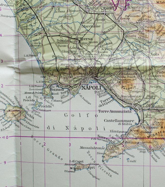 ROMA. Carta d'Europa - Scala 1:500 000. "K33 SO"