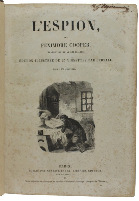 ROMANS POPULAIRES ILLUSTREES par Bertall [3 tomes] Traduction de La …