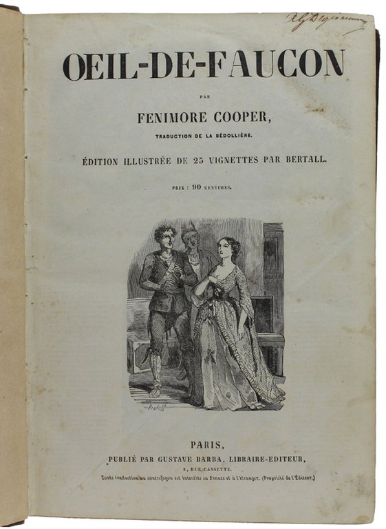 ROMANS POPULAIRES ILLUSTREES par Bertall [3 tomes] Traduction de La …