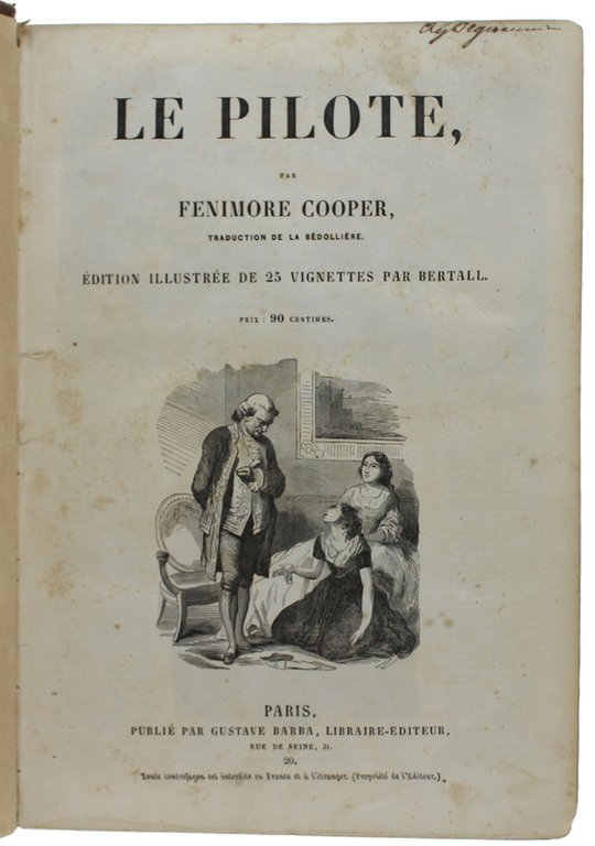 ROMANS POPULAIRES ILLUSTREES par Bertall [3 tomes] Traduction de La …