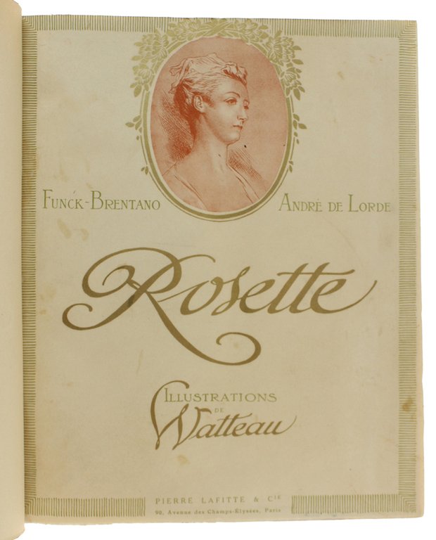 ROSETTE. Illustrations de Watteau.