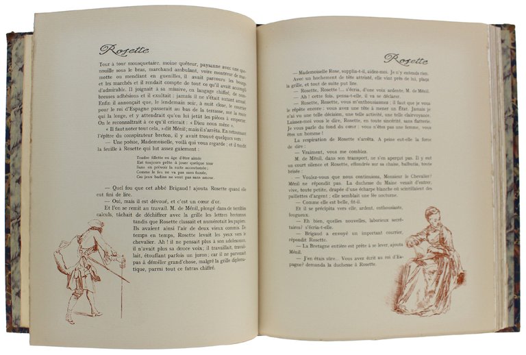 ROSETTE. Illustrations de Watteau.