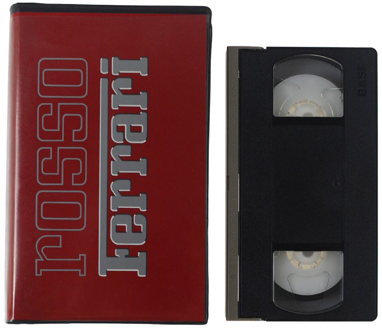 ROSSO FERRARI [videocassetta VHS prodotta dalla Ferrari]