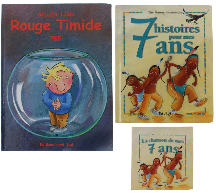 ROUGE TIMIDE + HISTOIRES POUR MES 7 ANS avec CD … | Immagine principale