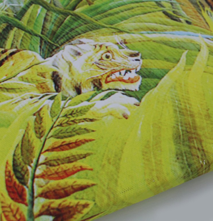 Rousseau Henri TIGRE IN UNA TEMPESTA TROPICALE Stampa 60x40 cm …