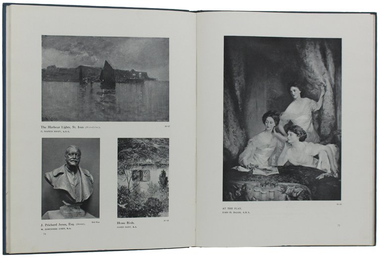 ROYAL ACADEMY PICTURES AND SCULPTURE, 1909 Illustrating the Hundred and …
