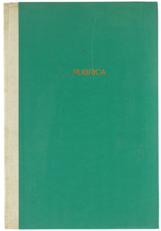 RUBRICA (circa 1960).