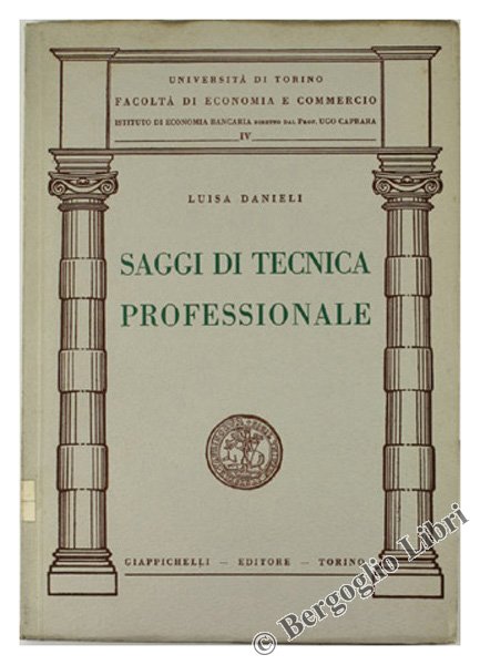 SAGGI DI TECNICA PROFESSIONALE.