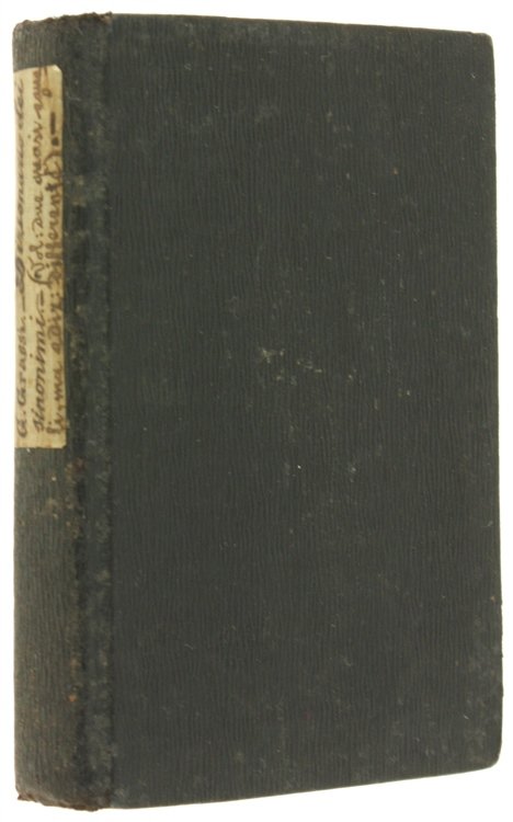 SAGGIO INTORNO AI SINONIMI DELLA LINGUA ITALIANA (edizioni 1857 e …