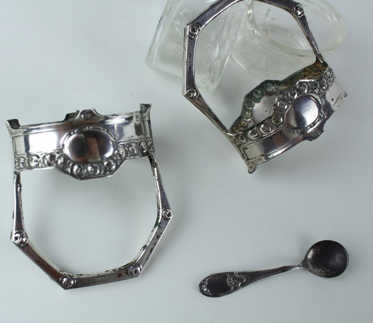 SALE E PEPE LIBERTY ARGENTO 800 E VETRO | Immagine Gallery 21