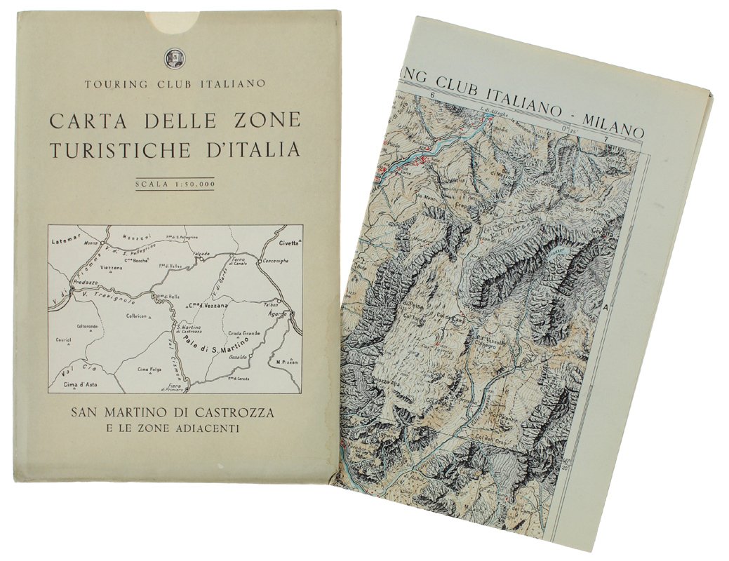 SAN MARTINO DI CASTROZZA E LE ZONE ADIACENTI. Carta delle …