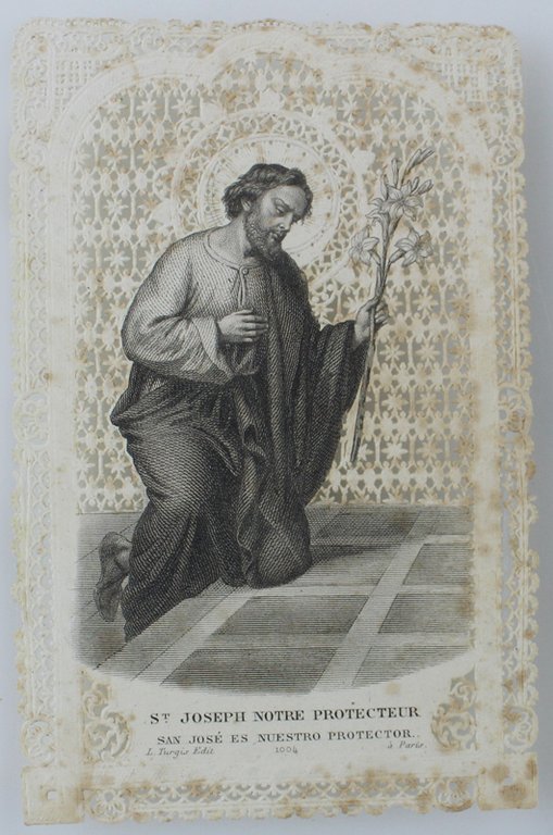 Santino: SAN GIUSEPPE (St. Joseph notre protecteur - San José es nuestro protector)