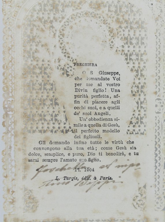 Santino: SAN GIUSEPPE (St. Joseph notre protecteur - San José …