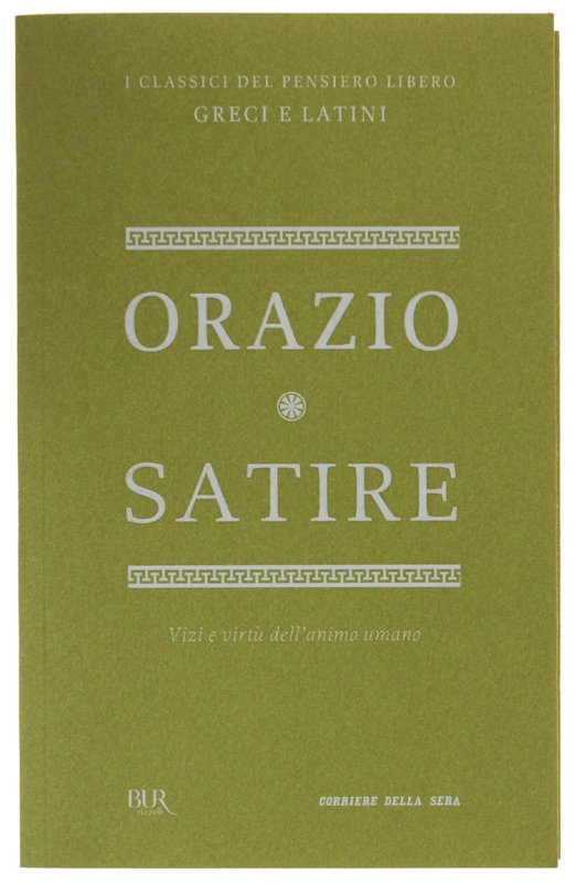 SATIRE. Testo latino a fronte. | Immagine principale