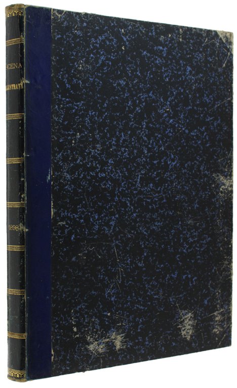 SCENA ILLUSTRATA Annata 1898 rilegata, mezza pelle minimi strappetti e … | Immagine Gallery 4