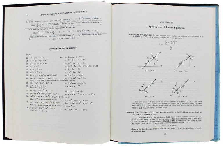 Schaum's Outline of THEORY AND PROBLEMS OF DIFFERENTIAL EQUATIONS [inglese, …