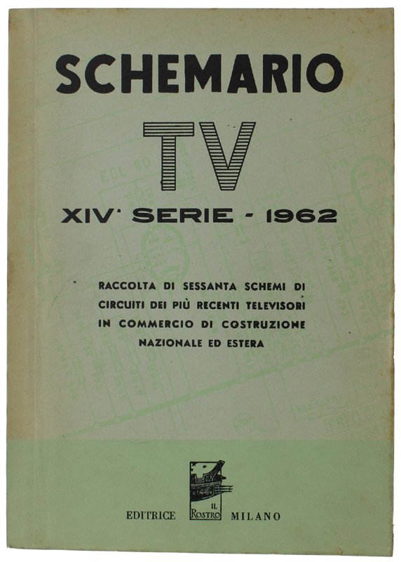 SCHEMARIO TV - XIV SERIE - 1962.