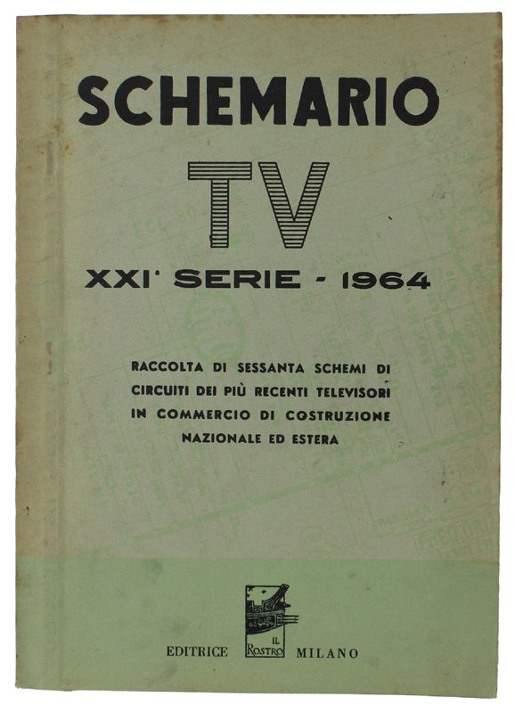 SCHEMARIO TV - XXI SERIE - 1964.