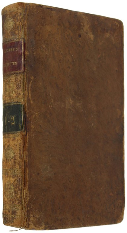 SCHRIFTEN. I Theil: DER TOD ABELS IN 5 GESANGEN - …