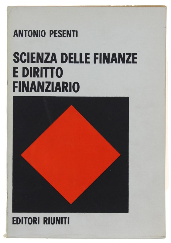 SCIENZA DELLE FINANZE E DIRITTO FINANZIARIO.