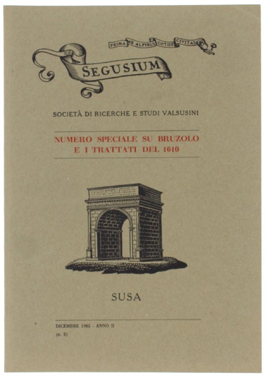 SEGUSIUM. N.2. Dicembre 1965. Numero speciale su Bruzolo e i … | Immagine Gallery 2