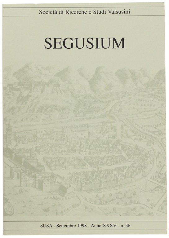 SEGUSIUM. N. 36. Settembre 1998.