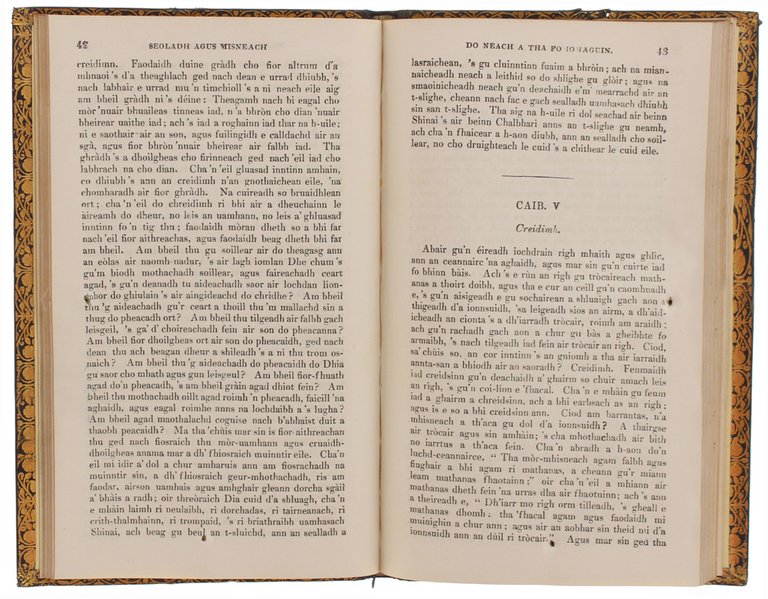 SEOLADH AGUS MISNEACH DO NEACH A THA FO IOMAGUIN AG …