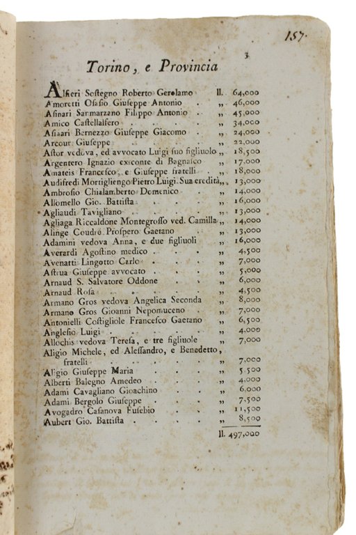 SEQUENZA DI 39 DECRETI / MANIFESTI