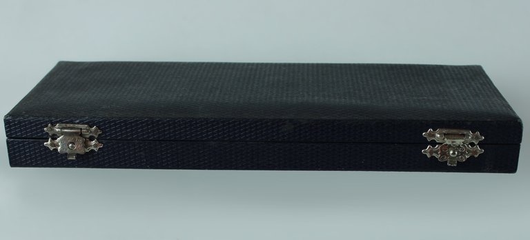 SET SCRITTURA DA VIAGGIO VINTAGE (3 PEZZI) NELL'ASTUCCIO ORIGINALE (cm … | Immagine Gallery 6