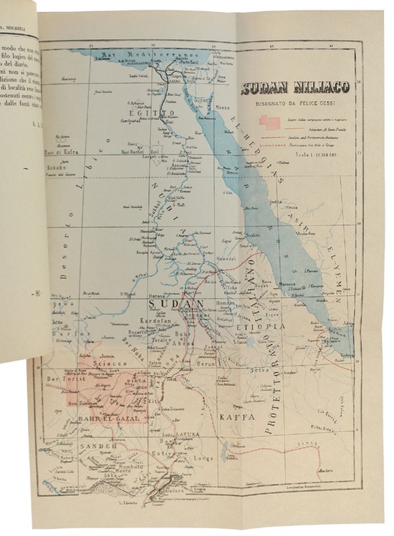 SETTE ANNI NEL SUDAN EGIZIANO. Memorie di Romolo Gessi. con …