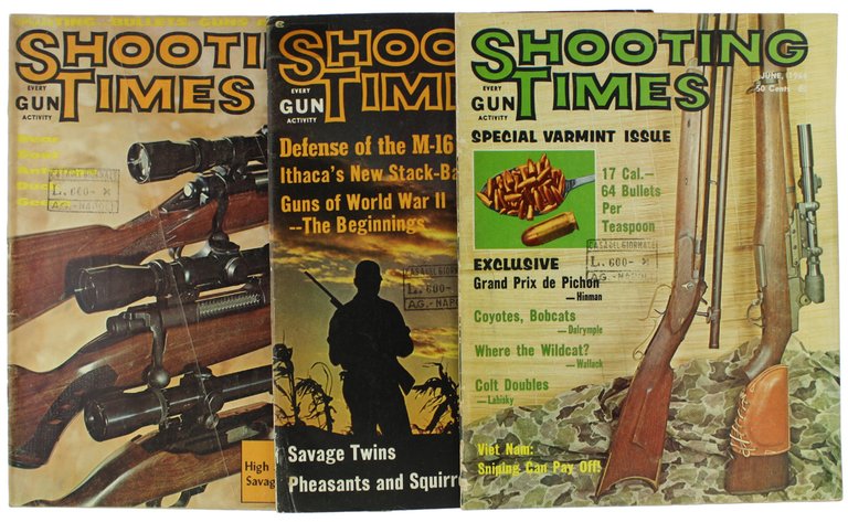 SHOOTING TIMES. June - October, 1966.