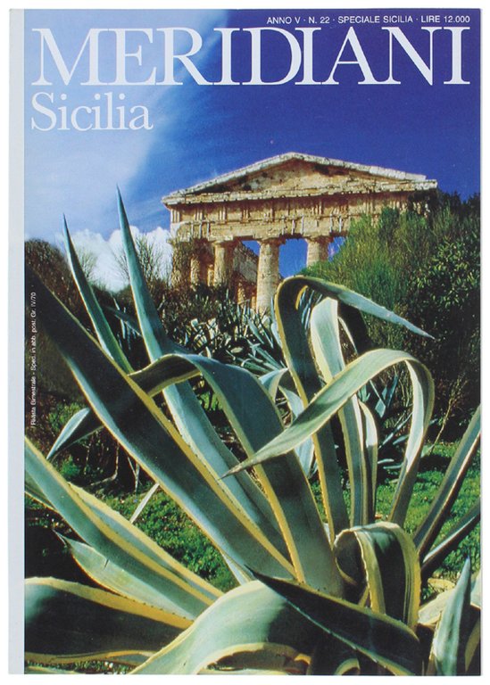 SICILIA. Rivista: MERIDIANI - N. 22 - luglio 1992.