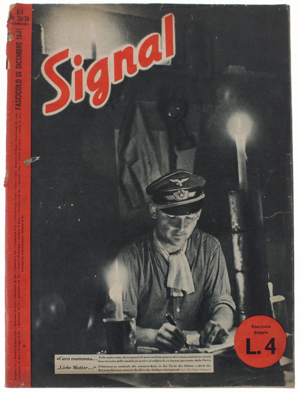 SIGNAL (edizione bilingue): 4 fascicoli del 1941