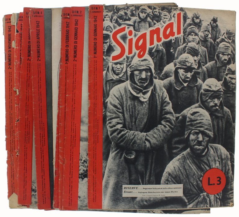 SIGNAL (edizione italiana): 10 fascicoli del 1942