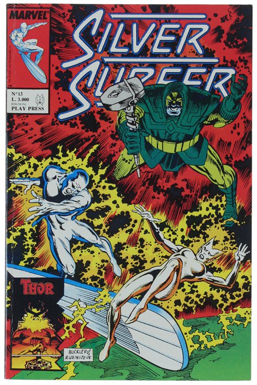 SILVER SURFER: MASCHERE. Play Press - N. 13/1990. (come nuovo) | Immagine Gallery 3
