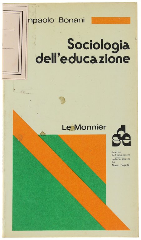 SOCIOLOGIA DELL'EDUCAZIONE.