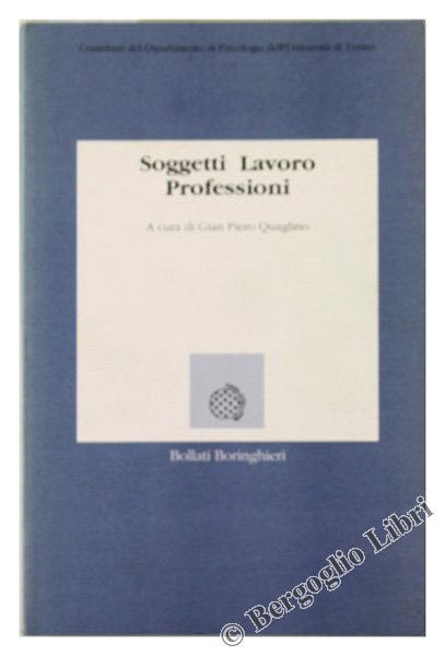 SOGGETTI LAVORO PROFESSIONI.