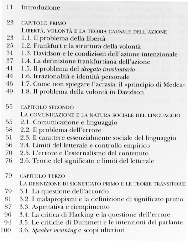 SOGGETTI SOTTINTESI. Razionalità e comprensione in Donald Davidson.