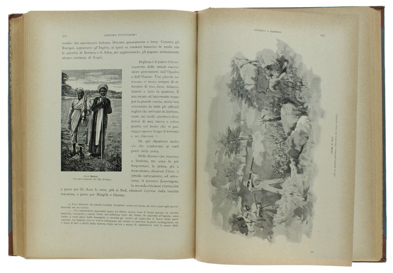 SOMALIA E BENADIR. Viaggio di esplorazione nell'Africa Orientale. PRIMA TRAVERSATA …