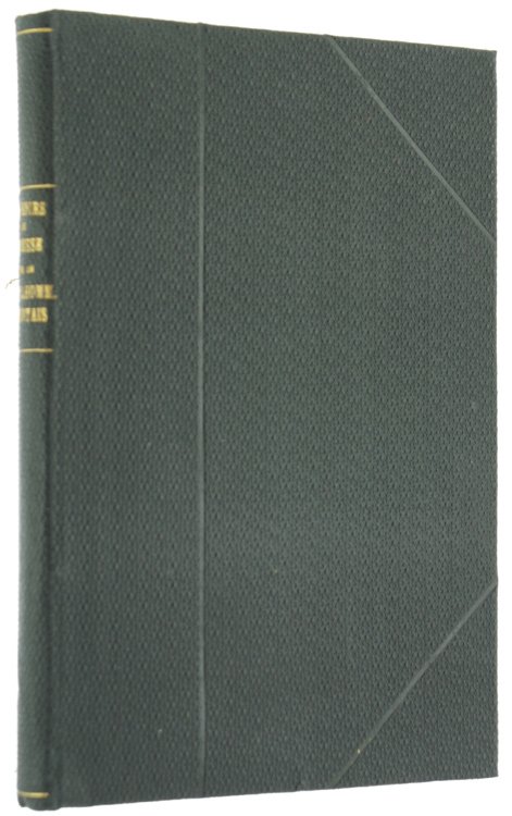 SOUVENIRS DE JEUNESSE PAR UN GENTILHOMME PIEMONTAIS.