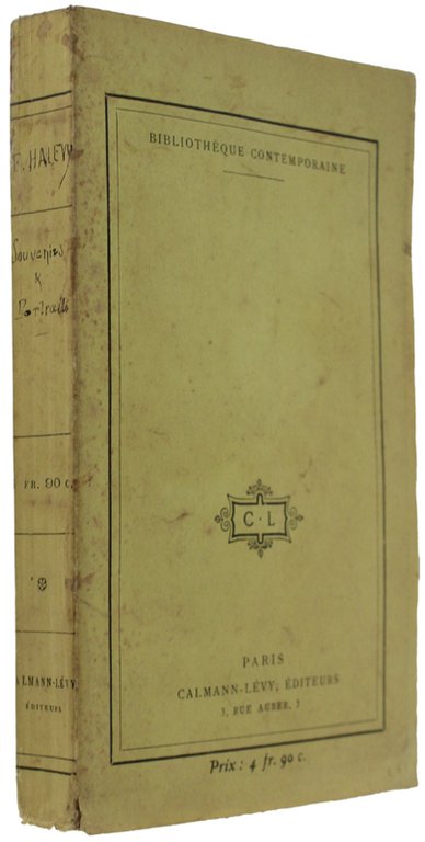 SOUVENIRS ET PORTRAITS. Etudes sur les Beaux-Arts.