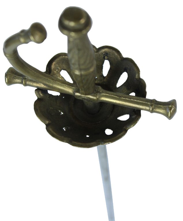 SPADINO TAGLIACARTE vintage . ottone e acciaio cm 27 | Immagine Gallery 4