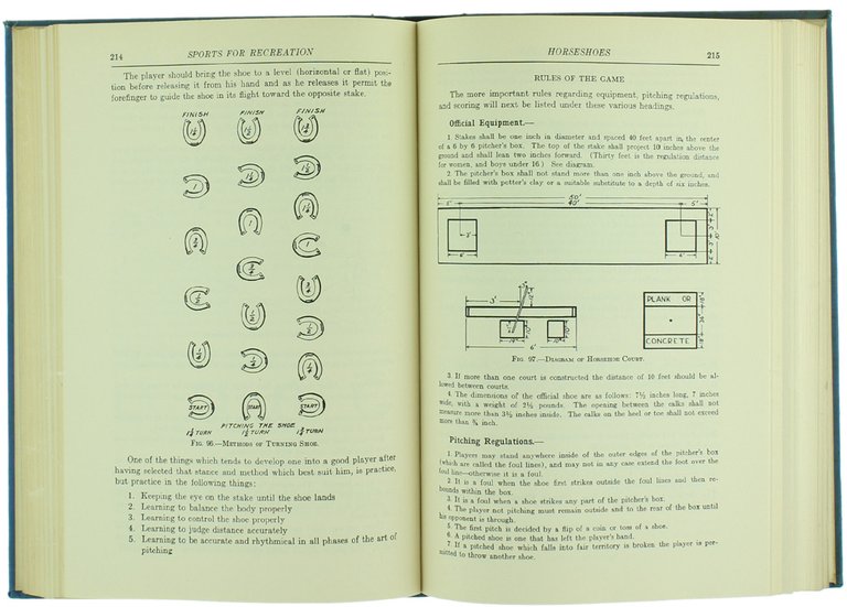 SPORTS FOR RECREATION AND HOW TO PLAY THEM.