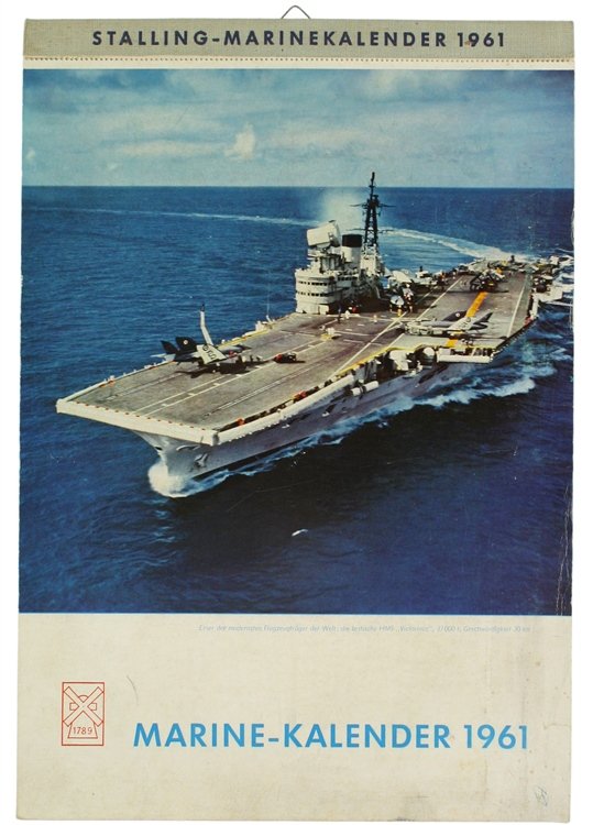 STALLING MARINEKALENDER 1961.