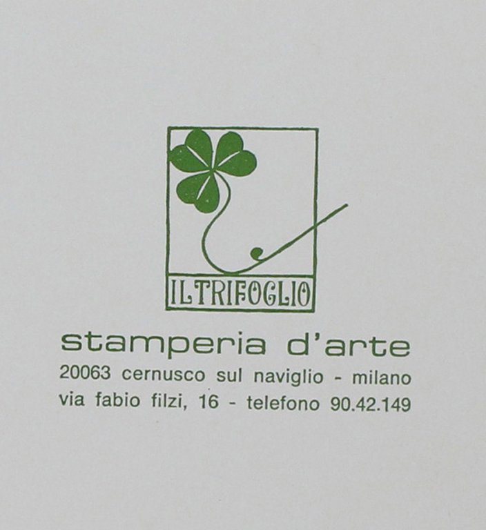 STAMPERIA D'ARTE IL TRIFOGLIO [catalogo] | Immagine Gallery 3