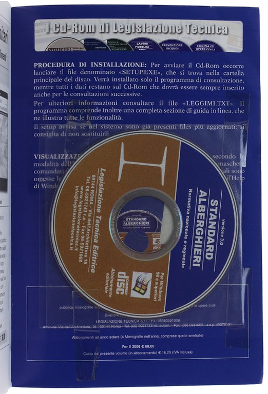 STANDARD ALBERGHIERI. Con CD-ROM allegato.