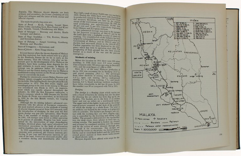 STATISTICAL YEAR BOOK 1952. TIN - TINPLATE - CANNING.